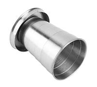 Haofy Haga en Copa Hecha de Acero Inoxidable: una Taza Plegable Portátil para el Exterior - Mini Tamaño con un Anillo de Llave Que Es Adecuado para Peatones, Acampando 250 Ml de Plata (Vaso Seis