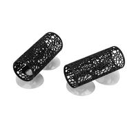 Haofy Hamaca Tipo Túnel para Peces Betta, Escondite para Acuario con Ventosa, 10 X 4,3 Cm, Decoración para Pecera (Black)