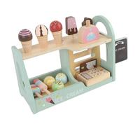 Haofy Helado de Madera Más Seguro y Creativo para Juguetes Pequeños y Cuidadosamente Producidos con Diseño de Simulación, Que Fomentan la Alegría de Administrar el Negocio Crear Momentos de Enlace