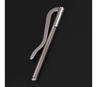 Haofy Herramienta de Bricolaje con Clamp/Holder para Dinero para Billetera, Clamp/Holder de Resorte para Dinero de Metal Plateado de 5 Piezas, Diseño Brillante Anticorrosión para Billeteras de