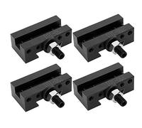 Haofy Herramienta de Perforación de Rápido de 4 Piezas, Tamaño Pequeño, Fácil de Transportar, Acero con Alto Contenido de Carbono 250-101 para Fijación de Herramientas CNC