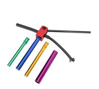 Haofy Herramienta para Cambiar Neumáticos de Moto de Cross, Rango de Ruedas de 16 a 21 Pulgadas para Neumáticos Delanteros Traseros con de Engranaje de Cremallera y Piñón, Diseño de Protección de