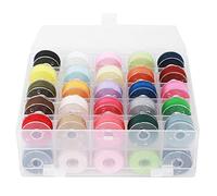 Haofy Hilo de Kit de Costura Portátil Colorido para Uso Doméstico con Caja de Almacenamiento, 50 Piezas de Hilo para Decoración de Costura, Manualidades y Confección de Vestidos, Herramientas de