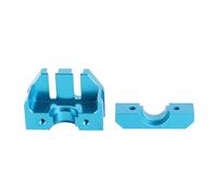 Haofy Impresora 3D, Montaje Totalmente Metálico, Cabezal de Extrusión de Aleación de Aluminio, Bloque Fijo Hotend para Extrusora V6 V5, Acabado Anodizado, para Ender 3, CR10, 2 Paquetes de Soportes