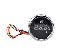 Haofy Indicador Digital de Nivel de de 52 Mm, Medidor de 0-190 Ohm, para Vehículos