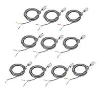 Haofy Interruptor de Inducción Magnético de Larga Duración de 10 Piezas para Cilindros SI.SU.SC.JSI.MI.MA50-63, Operación de Conmutación Estable, para Instrumentación