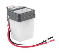 Haofy Interruptor de Luz de Fotocélula Encendido Automático Apagado 220 V 10 A Interruptor de Control de Alumbrado Público con PC Ignífugo para Iluminación Exterior Entrada Al Patio