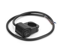 Haofy Interruptor de Manillar de Motocicleta, Aleación de Aluminio, Botón de Luz Antiniebla para Faros Delanteros de 7, 8 Pulgadas y 22 Mm, Indicador LED de 12 V, Control de Encendido y Apagado para