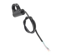 Haofy Interruptor de Manillar de Motocicleta Botón Push Interruptor de Balancín de Motocicleta 22 Mm Interruptor de Palanca (Modelar un botón de Auto reparación)