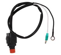 Haofy Interruptor de Parada de Motor Fueraborda ABS Compacto para Apagado de Emergencia T15, 50cm, Adecuado para Suministros Marinos