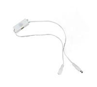 Haofy Interruptor de Sensor de Movimiento PIR, Rango de Detección de 5, 8 M, ángulo de 120 Grados para Pasillos, Armarios, Garajes, Detector de Movimiento LED, Voltaje de 5, 24 V, Ahorro de Energía,