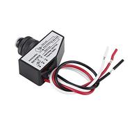 Haofy Interruptor Fotoeléctrico 120-277VAC Control de Luz de Anochecer a Amanecer de Alta Potencia Encendido y Apagado Automático para Accesorios de Iluminación Exterior de Farolas de