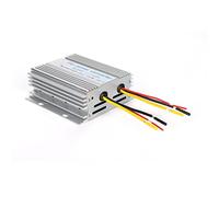 Haofy Inversor de Coche Adaptador Convertidor de Potencia de Vehículo de Aleación de Aluminio para Altavoz de Coche, TV LCD, Intercomunicador 20A 240W para Energía Solar de Camión de Autobús Mediano