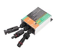 Haofy Inversor de Conexión a Red Solar Onda Sinusoidal Pura 180 W Conversión Eficiente para Sistemas Solares Domésticos Aleación de Aluminio 10,8 V a 30 V CC