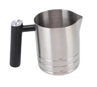 Haofy Janzada de Espuma de Acero Inoxidable 12 Oz Leche de Lecho de 12 Oz Copa de Casco para ES601 ES655 Café Máquina Fácil a Cómoda