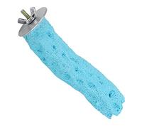 Haofy Jaula para Pájaros Soporte para Percha Juguete Barra de Molienda con Garra Mineral 13 Cm 5,1 Pulgadas Palo para Archivar Pico con Tornillos para Pájaros Pequeños Periquitos Cacatúas Periquitos