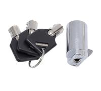 Haofy Juego de 3 Cerraduras con Llave Tubular Cerradura de Seguridad con Manija en T de Aleación de Zinc para Máquinas Expendedoras Gabinetes y Cajas Fuertes Industriales Características Mecanismo de