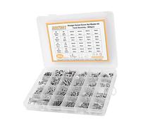 Haofy Juego de Arandelas de Tuerca de Tornillo de Acero Inoxidable M2 M3 M4 M5 de Alta Dureza y Resistencia a la Corrosión para Proyectos de Bricolaje