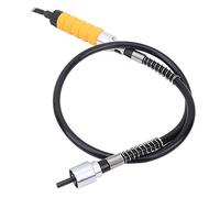 Haofy Juego de Cinceles Eléctricos de Mano con Llave, Máquina de Tallado de Madera de Alta Velocidad, Cincel Eléctrico para Entusiastas de Muebles y Bonsái, 1 Cincel, 5 Cabezas de, 1 Llave,