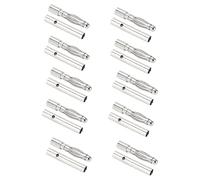 Haofy Juego de Enchufes Banana Tipo Bala de Cobre Rojo de 2,5 Mm, Excelente Rendimiento de Conducción para Aviones RC, Enchufe Duradero para Motor sin Escobillas, Kit de Conectores de 10 Piezas