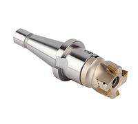 Haofy Juego de Fresas BAP400R para Portabrocas NT40-FMB22, Alta Dureza y Resistencia Al Impacto para Proyectos de Fresado CNC (NT40-FMB22+50 disco de cuchilla+1604APMT grano de)