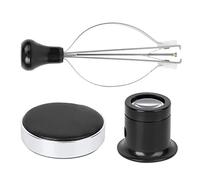 Haofy Juego de Herramientas de Relojero, Removedor de Mano Completo, Elevador de Lupa para Mantenimiento de Precisión