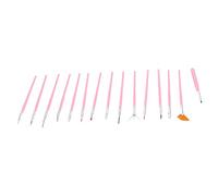 Haofy Juego de Pinceles Profesionales para Decoración de Uñas, Pinceles Duraderos para Pintar y Dibujar, para Delineador de Uñas y Diseño de Flores, 15 Piezas para Uso Doméstico Salón de (Juego de
