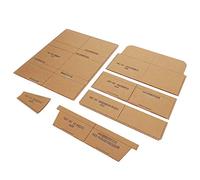 Haofy Juego de Plantillas de Patrón de Billetera Acrílica, Molde Acrílico DIY Duradero para Hacer Billeteras Largas, Herramienta de Artesanía a Mano para Artesanos de Cuero