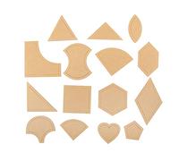 Haofy Juego de Plantillas para Acolchar con 54 Formas, Material Acrílico de, Ideal para Acolchar y Manualidades, para Entusiastas de la Costura