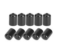 Haofy Juego de Protectores de Punta de Taco de Billar Duraderos de Goma de Larga Duración para Clubes de Billar Juego de 10 Accesorios a Prueba de Humedad para Caja de Palo de (14mm)