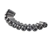 Haofy Juego de Resortes Precisos de Mandril de 12 Piezas Fresadora de Grabado CNC Mandril ER16 para Accesorios Industriales, Alta Capacidad de Carga y Resistencia a la Presión, material: Acero de