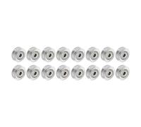 Haofy Juego de Ruedas de Polea POM de Acero de Baja Fricción para Talleres de Impresoras 3D El Movimiento Suave Garantiza Impresiones Precisas 0,2 Pulgadas de Diámetro Interior 0,4 Pulgadas de 0,9