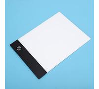 Haofy Juego de Tablero LED Ajustable A5 para Dibujo a Mano, Herramienta de Pintura Portátil Ultrafina de 9 Pulgadas para la Industria de la Animación, Ideal para Caligrafía y Pintura, Incluye Clavos