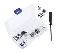 Haofy Juego de Tornillos de Lanzadera de Costura de Alta Calidad, Accesorios de Fijación de Placa de Aguja para Máquinas de Coser Industriales, Hechos de Acero Inoxidable, Hierro