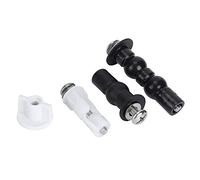 Haofy Juego de Tornillos Universales para Tapa de Inodoro de Acero Inoxidable, Herramienta de Fijación Resistente Al Envejecimiento para Inodoro de Baño, Juego Completo para Instalación Manual