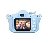 Haofy Juguete con Cámara Dual para Niños, Pantalla IPS de 2,0 Pulgadas, Tarjeta de Memoria de 32G, Batería Recargable para Fotografía Infantil, Grabación de Vídeo, Juegos, Música, para Niños y Niñas