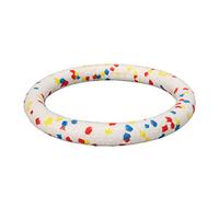 Haofy Juguete de Anillo Flotante para Perros, Disco Volador para Mascotas ETPU Suave para Limpieza Bucal, 7,1 Pulgadas de Diámetro para Entrenamiento de Perros, Juguete Lavable para Aliviar la