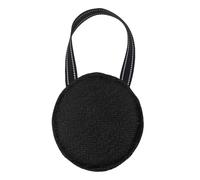 Haofy Juguete de Pelota para Perros con Asa, Almohada Interactiva para Morder para Entrenamiento, Hecho de Algodón Duradero con Cuerda Larga para Obediencia de Razas Medianas y (Black)