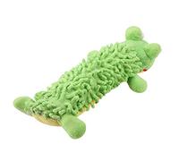 Haofy Juguete de Peluche para Perros, Juguete Masticable Suave y Lavable para Entrenamiento de Mascotas, Color Rosa y Verde, para Aliviar el Estrés Entretenimiento, 9,8 X 2,4 X 2,0 Pulgadas para