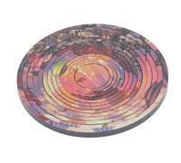 Haofy Juguete de Rompecabezas Giratorio 3D, Construcción de Plástico, 5 X 5 Pulgadas, Juego de Ejercicio Cerebral y Alivio del Estrés para Adultos y Niños, Diseño Portátil (Globo aerostático)