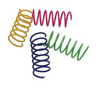 Haofy Juguetes para Gatos de Primavera, Resortes Interactivos Coloridos, Material de ABS, 40 Piezas, con Colores Brillantes, Preferencia Adecuada ', para Alentar el Ejercicio