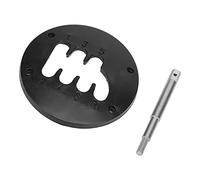 Haofy Kit de Actualización de Palanca de Cambios Corta Profesional Mod de Placa de para TH8A, Fácil Instalación, Material ABS Negro