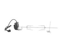 Haofy Kit de Asador de Acero Inoxidable Motor Eficiente de Carga Fuerte Capacidad de Carga de para Barbacoa de Cerdo de Succión (EU enchufe 220V)