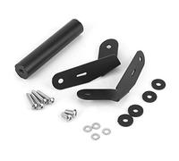 Haofy Kit de Barra de Soporte de Soporte GPS para Motocicleta, Varilla de Ligera Apta para C400GT, de Navegación de 0,8 Pulgadas para Ciclistas, Aluminio Negro