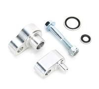 Haofy Kit de Bloqueo de CA Kit de Derivación de Aire Acondicionado para 2002 2009 Línea A C de Aleación de Aluminio con Arandelas de Sellado para Reparar Fugas de CA Traseras