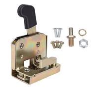 Haofy Kit de Cerradura de Manija de Puerta de Carretilla Elevadora, Cerradura de Metal Universal Resistente con Núcleo Fino para Tractores, Vehículos Industriales, Reemplazo de Acceso (Lado izquierdo)