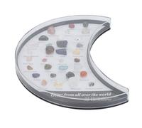 Haofy Kit de Colección de Piedras de Roca para Niños|Exquisito Juego de Minerales Educativos Aprendizaje de Ciencias|15 Rocas Pulidas en Caja de Almacenamiento (Tipo 4)