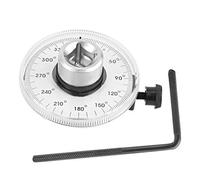 Haofy Kit de Herramientas de Medición de Trinquete de Rotación de Calibre de Alta Precisión con Llave Dinamométrica de 1/2" para Mantenimiento de Automóviles