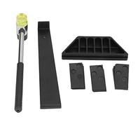 Haofy Kit de Instalación de Laminado de Madera, Herramienta Eficiente de Montaje de Pisos de Madera para Pisos de Hogar, con Espaciadores para una Fácil Instalación