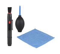 Haofy Kit de Limpieza de Lentes de Cámara, Soplador de Polvo Portátil y Paño de Microfibra para Lentes DSLR y Equipos de Precisión